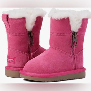 Koolaburra by UGG Faux Fur Short Boots - Aribel - KIDS